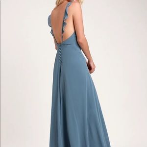 Lulus Meteoric Rise Maxi Bridesmaid Dress